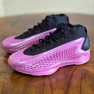 Adidas AE 1 Basketball Shoes Pink Black Preloved Purple Women's 6.5 GS IG6612 LE